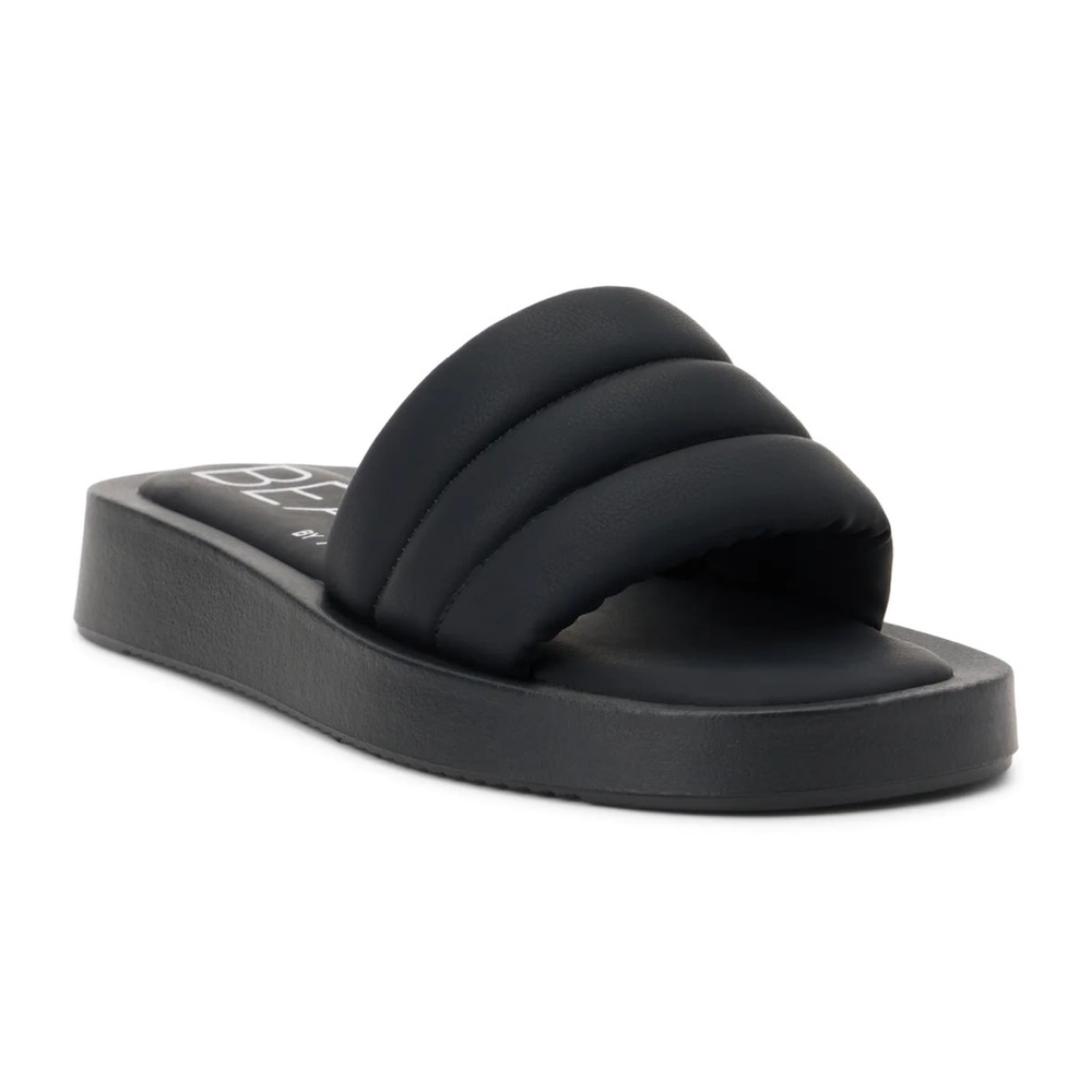 NIB Beach by Matisse Pax Slide Sandal in Black Size 8